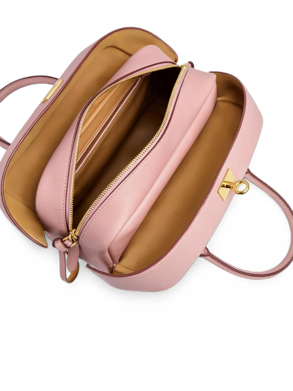 Balenciaga Kleine Le 7 Bowling shopper met draaislot Roze