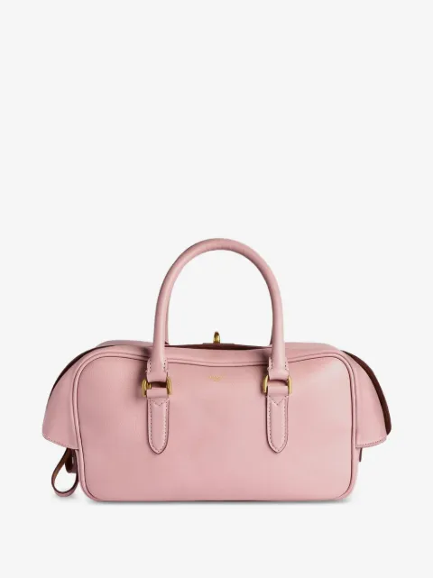 Le 7 Bowling turn-lock small tote bag