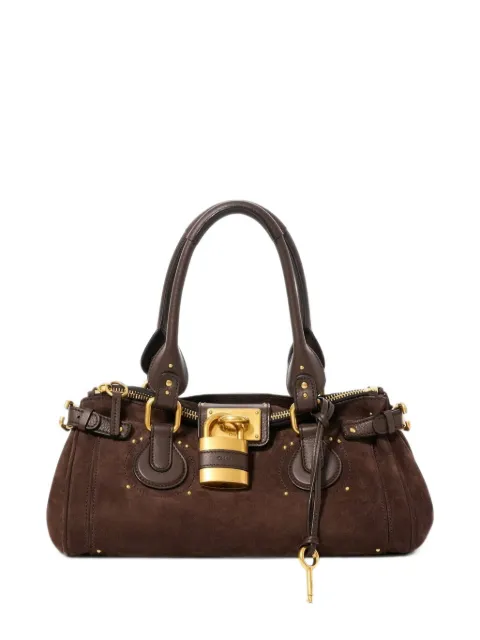 Chloé Paddington bag in suede leather
