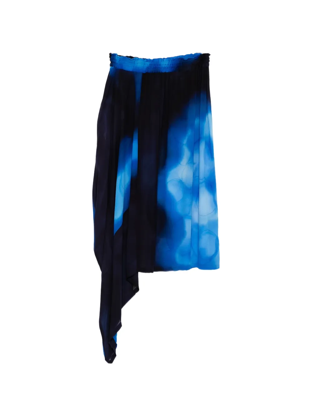 Y's Asymmetrische rok Blauw