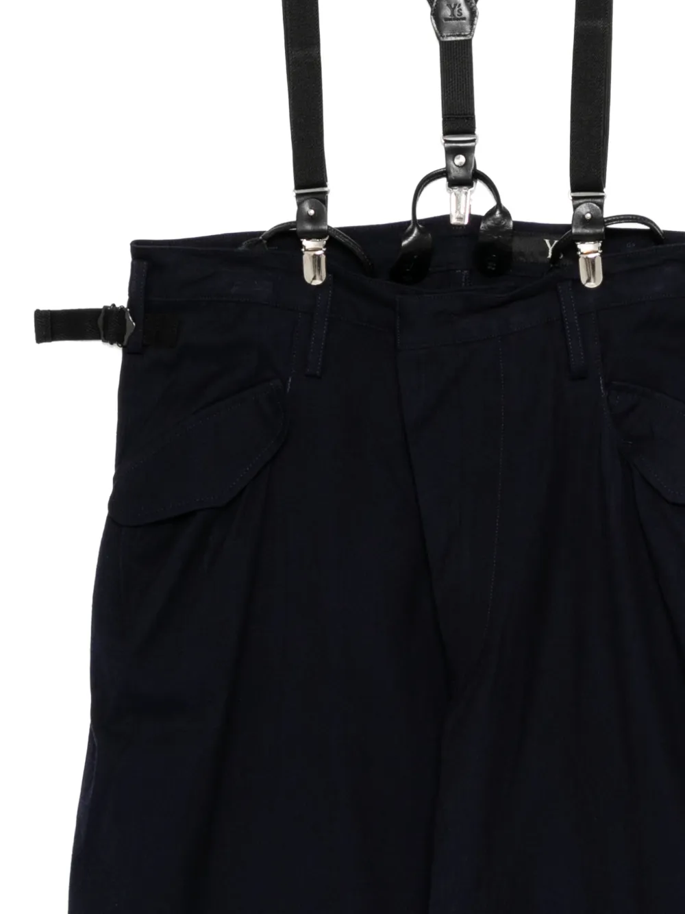 Y's Broek met bretels Blauw