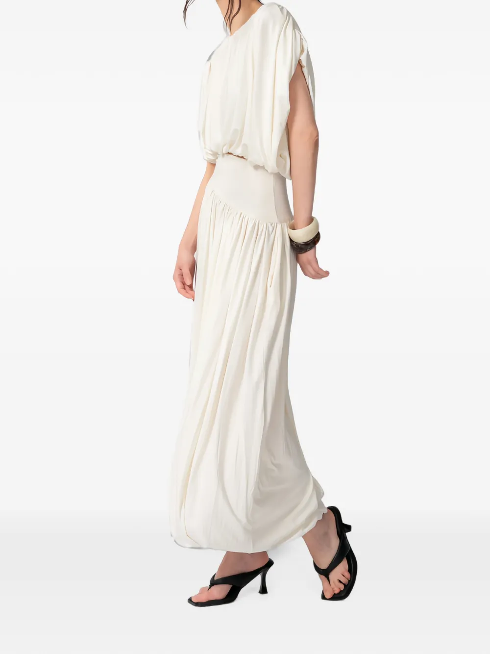 Concepto Eros Pleated Trousers - Neutro 