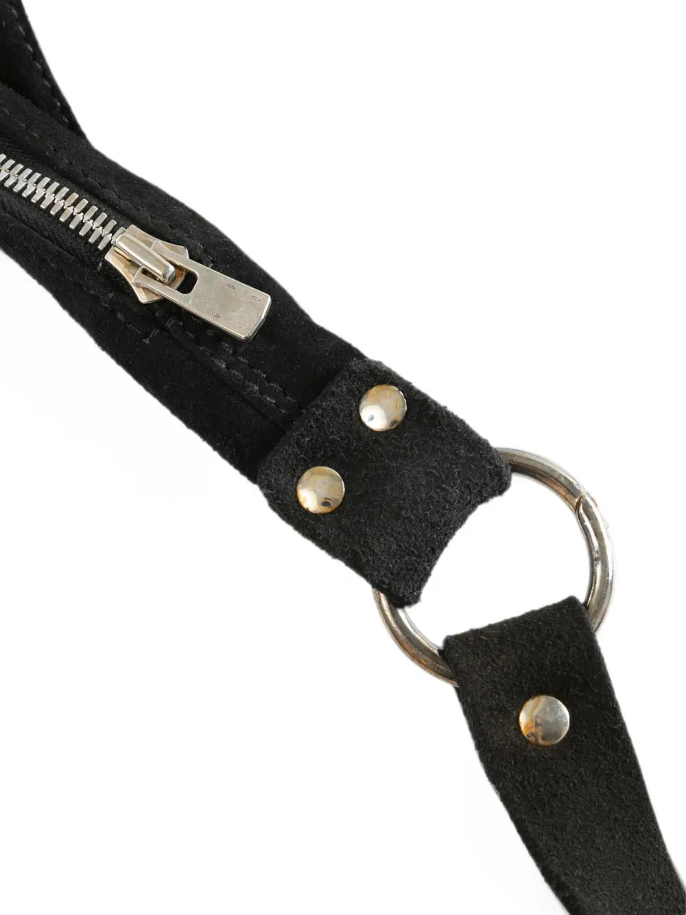 Guidi Shopper met rits Zwart