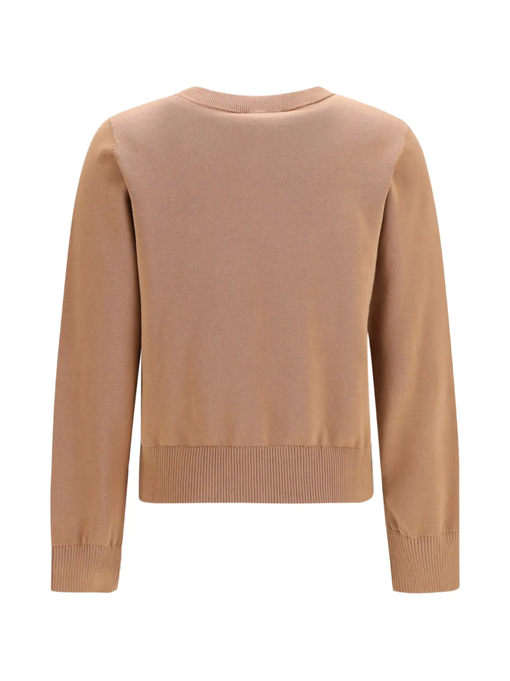 GANNI Trui met kersen-intarsia Bruin
