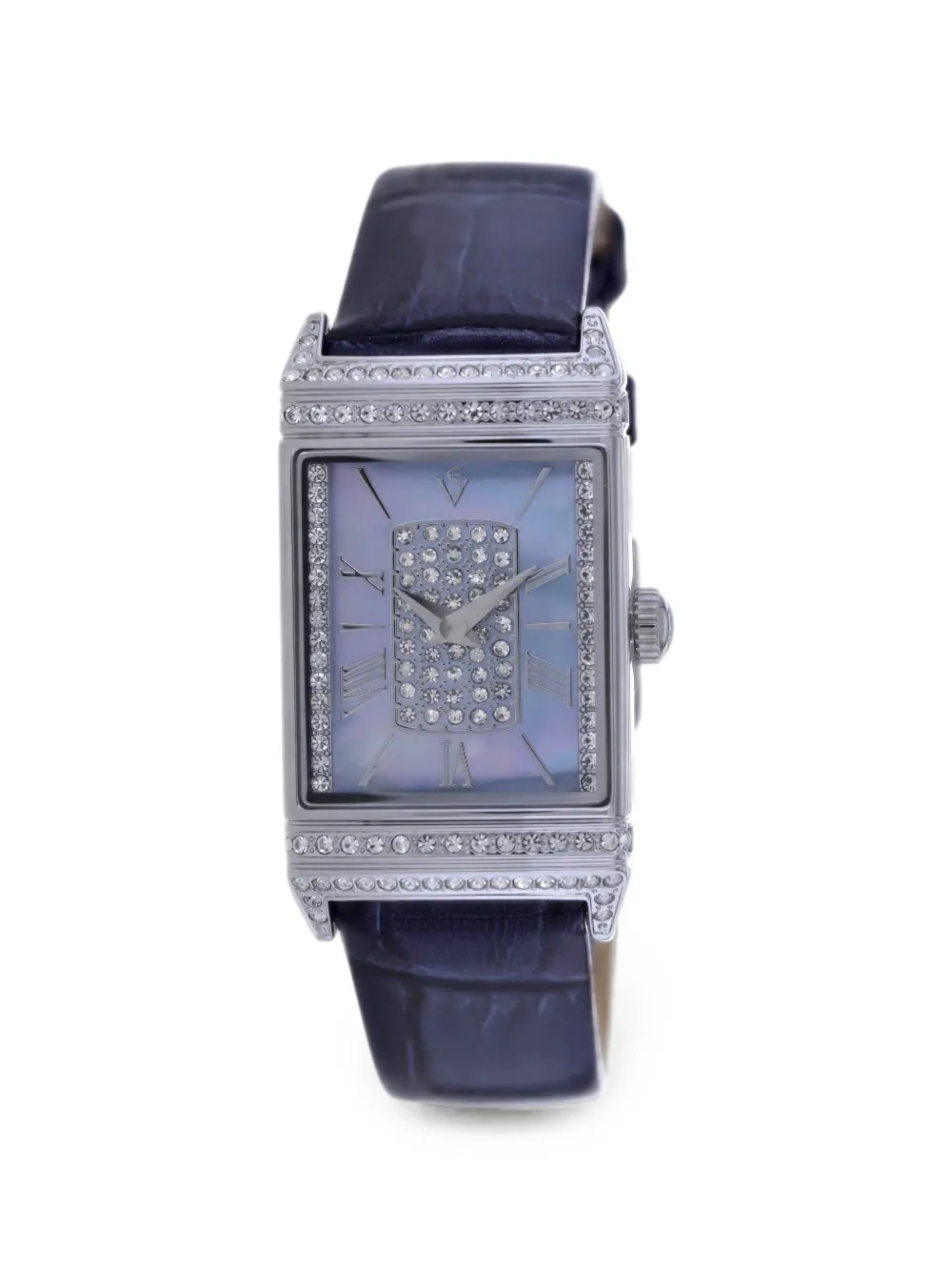 CHRISTIAN VAN SANT Amara crystal-embellished 34mm watch - Blu