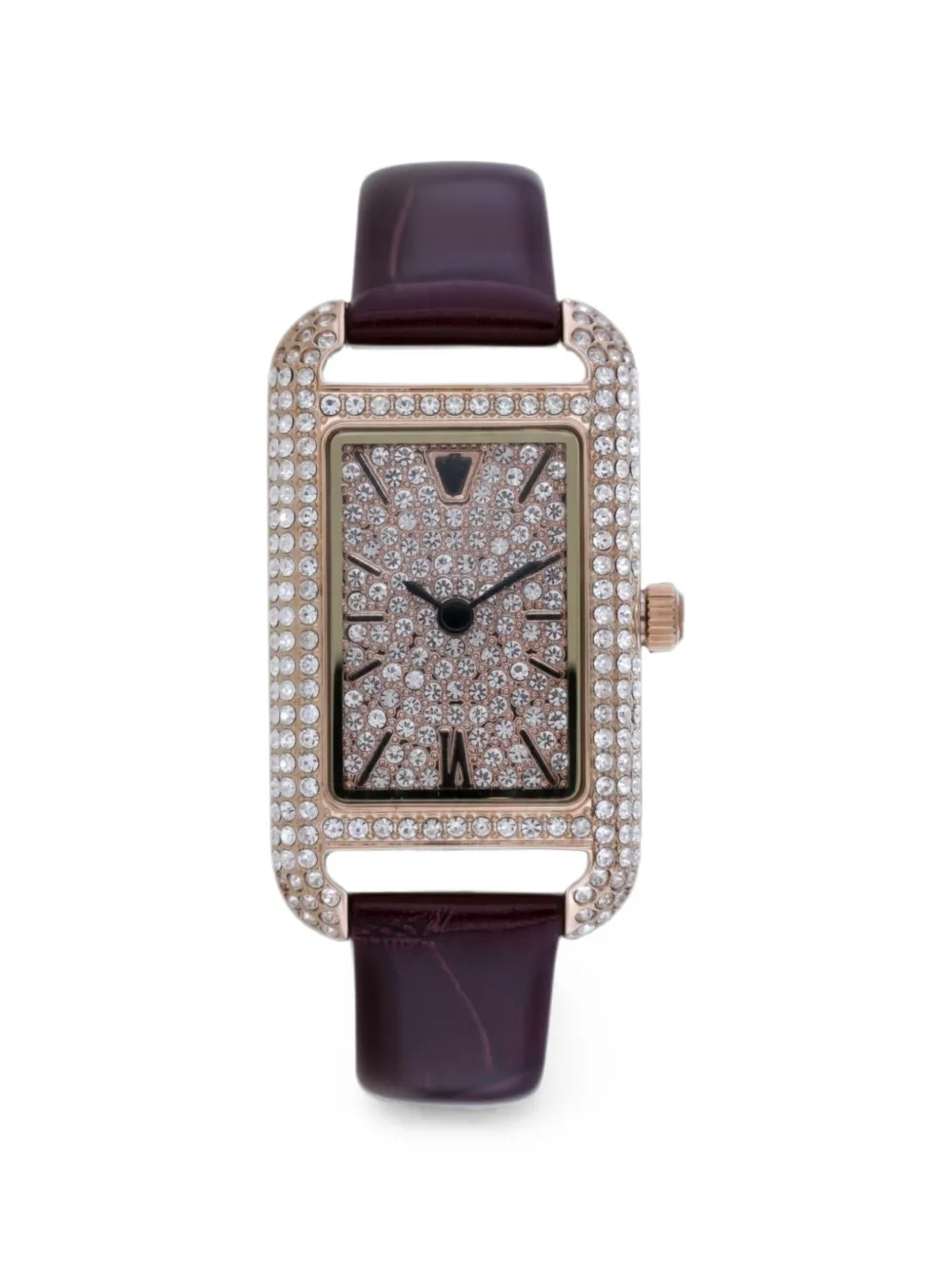 CHRISTIAN VAN SANT Opaline crystal-embellished 26mm watch - Rosa