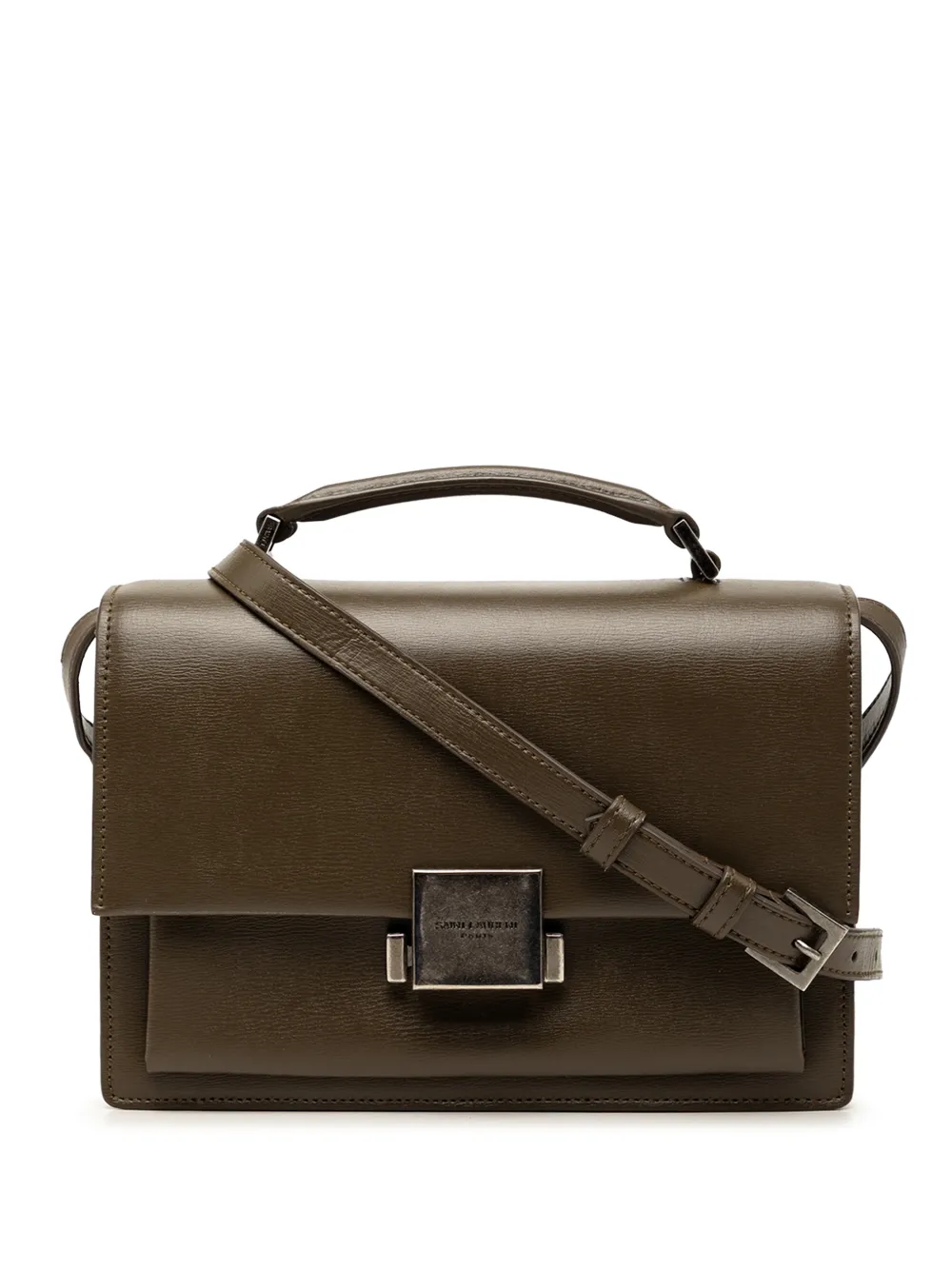 Saint Laurent Pre-Owned Borsa a tracolla Bellechasse media 2017 - Marrone