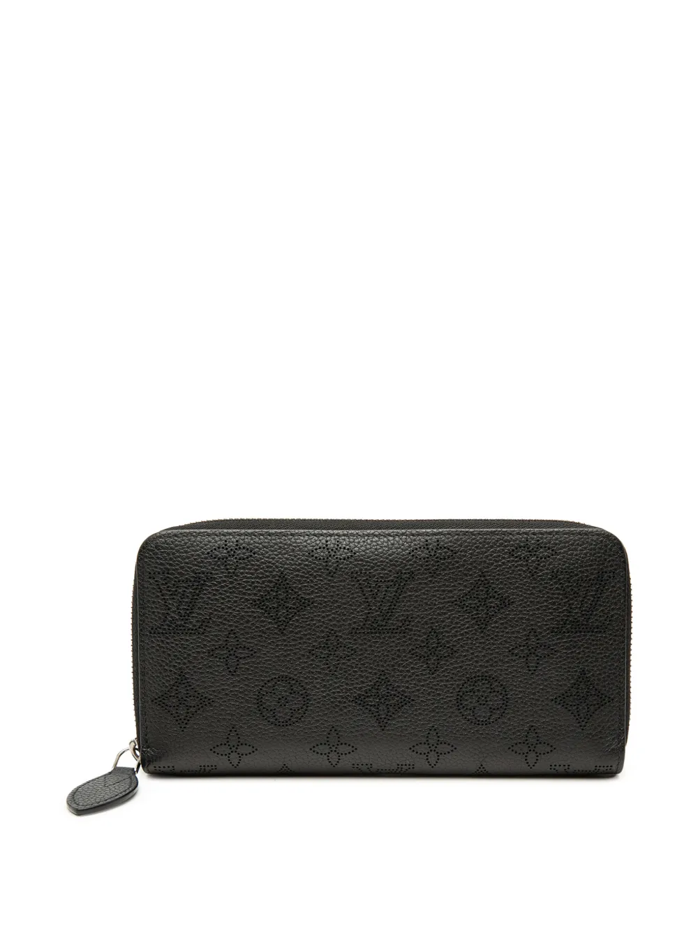 Louis Vuitton Pre-Owned Portafoglio Zippy con zip e in pelle Mahina monogramma 2010-2026 - Nero