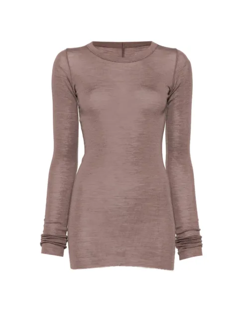 Rick Owens playera de canalé