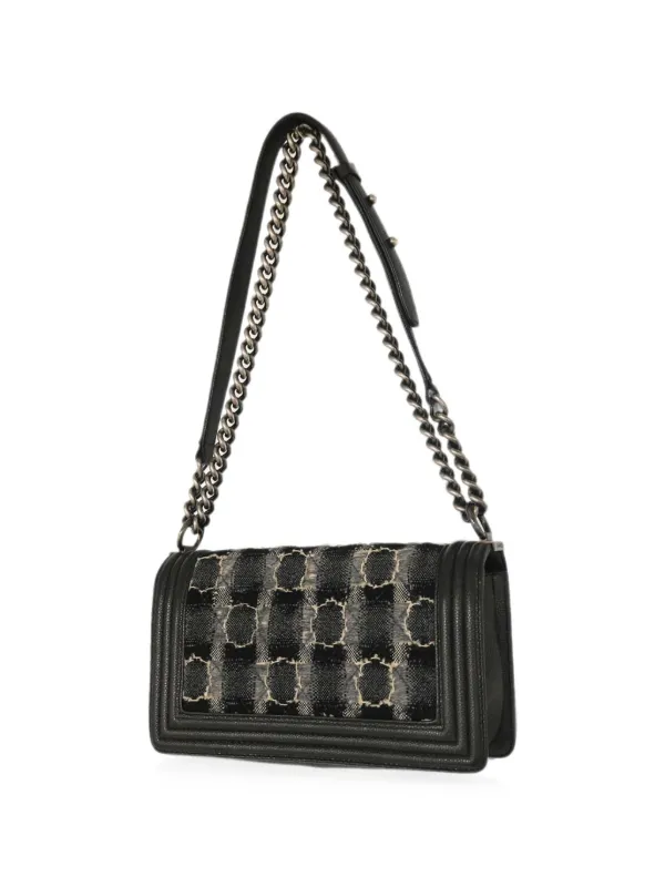 CHANEL Pre-Owned 2013-2014 ボーイ シャネル ショルダーバッグ M 