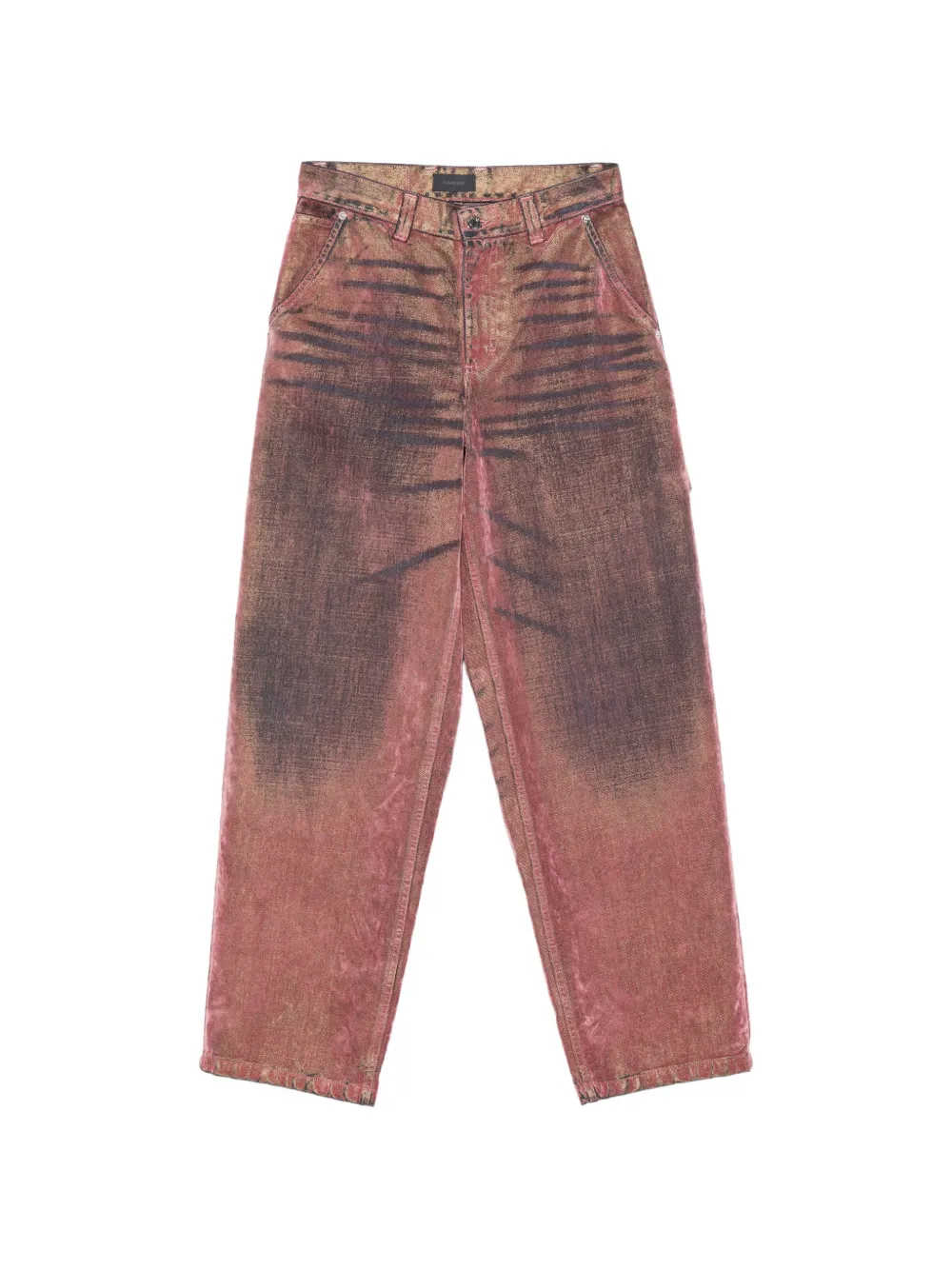 Haikure washed-effect hammer-loop jeans - Rosa