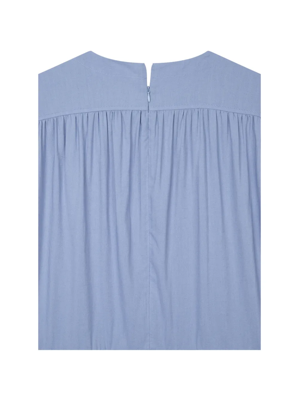 TOMBOY Midi-jurk met knoopdetail Blauw