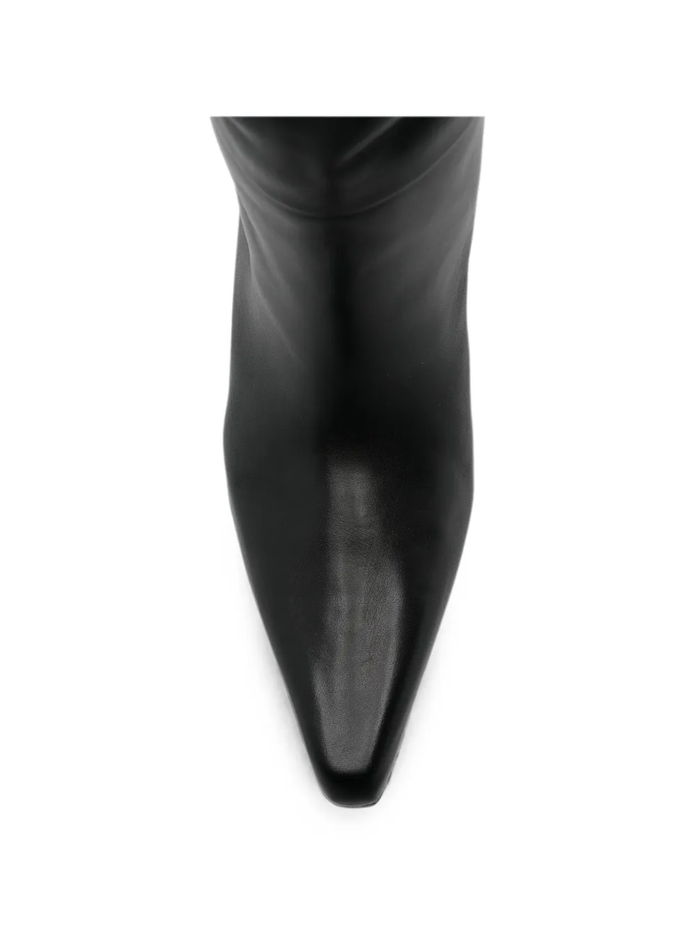 Paris Texas Jane pointed-toe knee-high boots Zwart