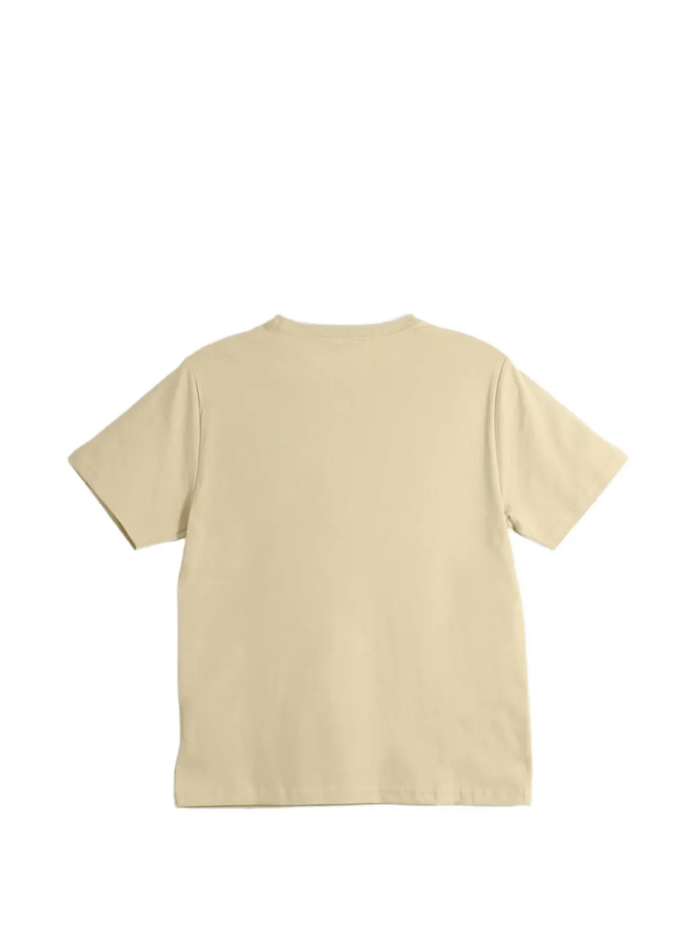 POLO RALPH LAUREN KIDS T-shirt met Madras-logo Beige