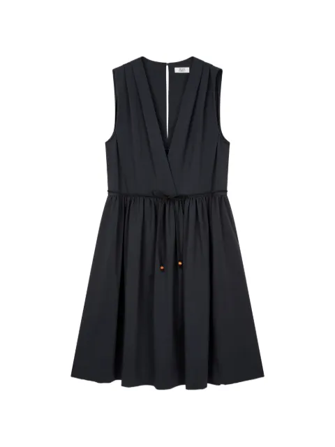 TOMBOY V-neck drawstring midi dress