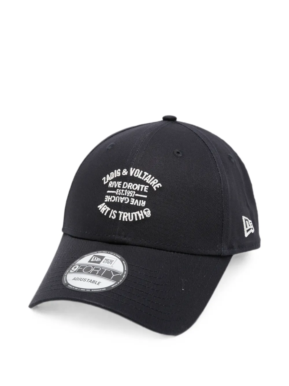 Zadig&Voltaire x New Era 9Forty logo-embroidered baseball cap - Blu