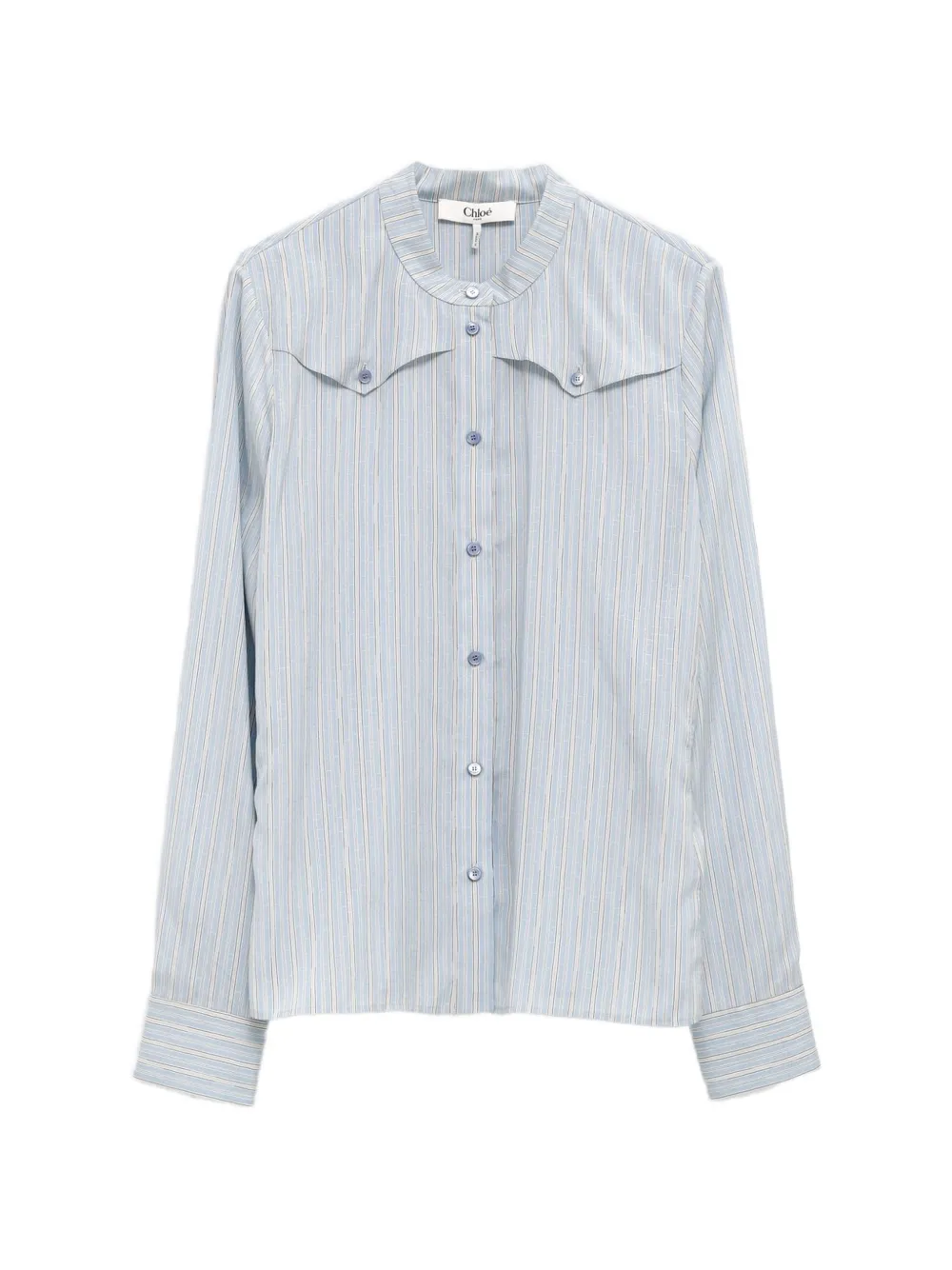 Chloé vertical-stripe shirt