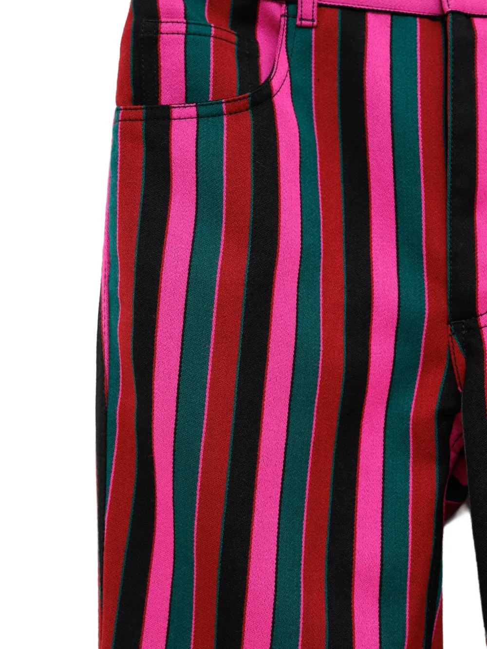 Chloé slim pants in wool Roze