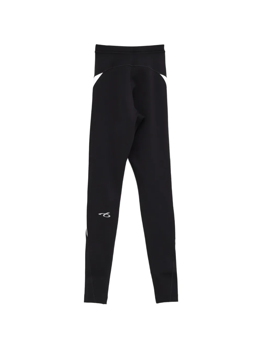 Balenciaga Legging met reflecterende vlakken Zwart