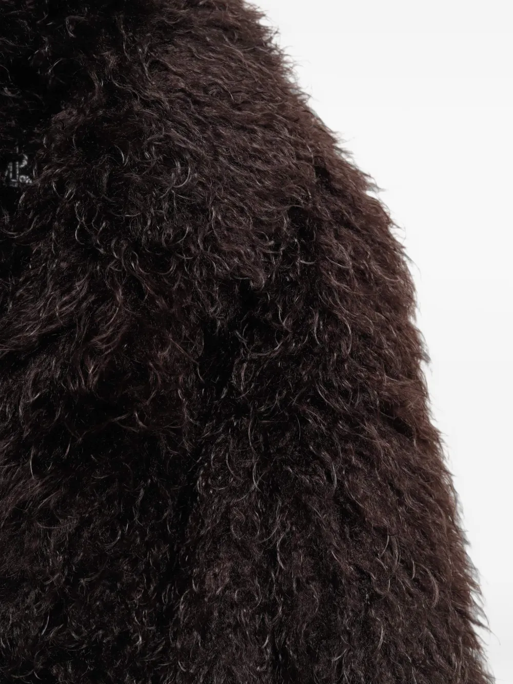 Moncler Grenoble shearling jacket Bruin