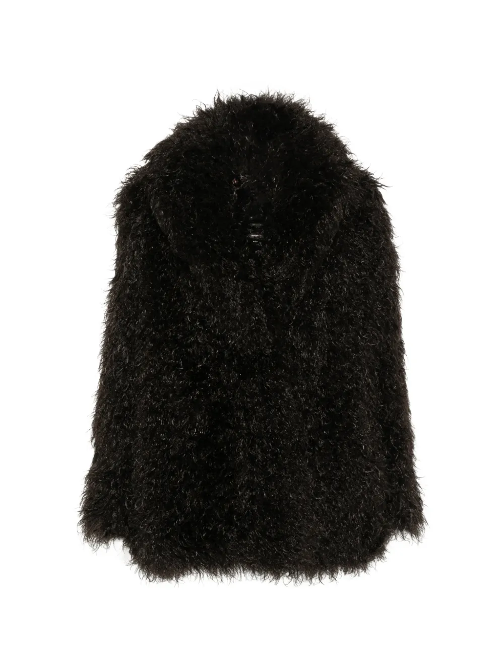 Moncler Grenoble Lammy coat Bruin