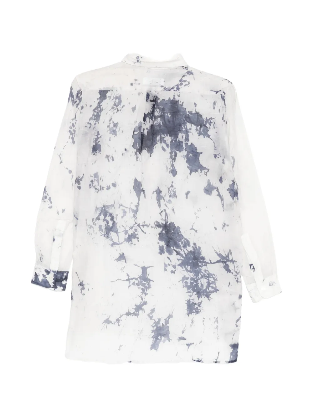Y's Viyella doorzichtige blouse Wit