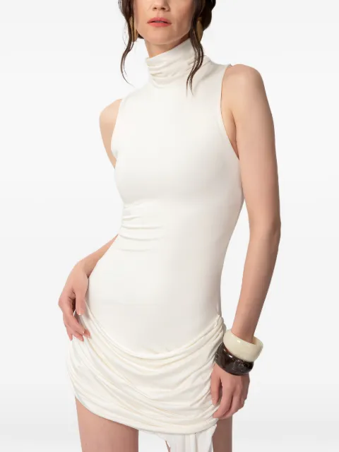 CONCEPTO Noe ruched draped mini dress