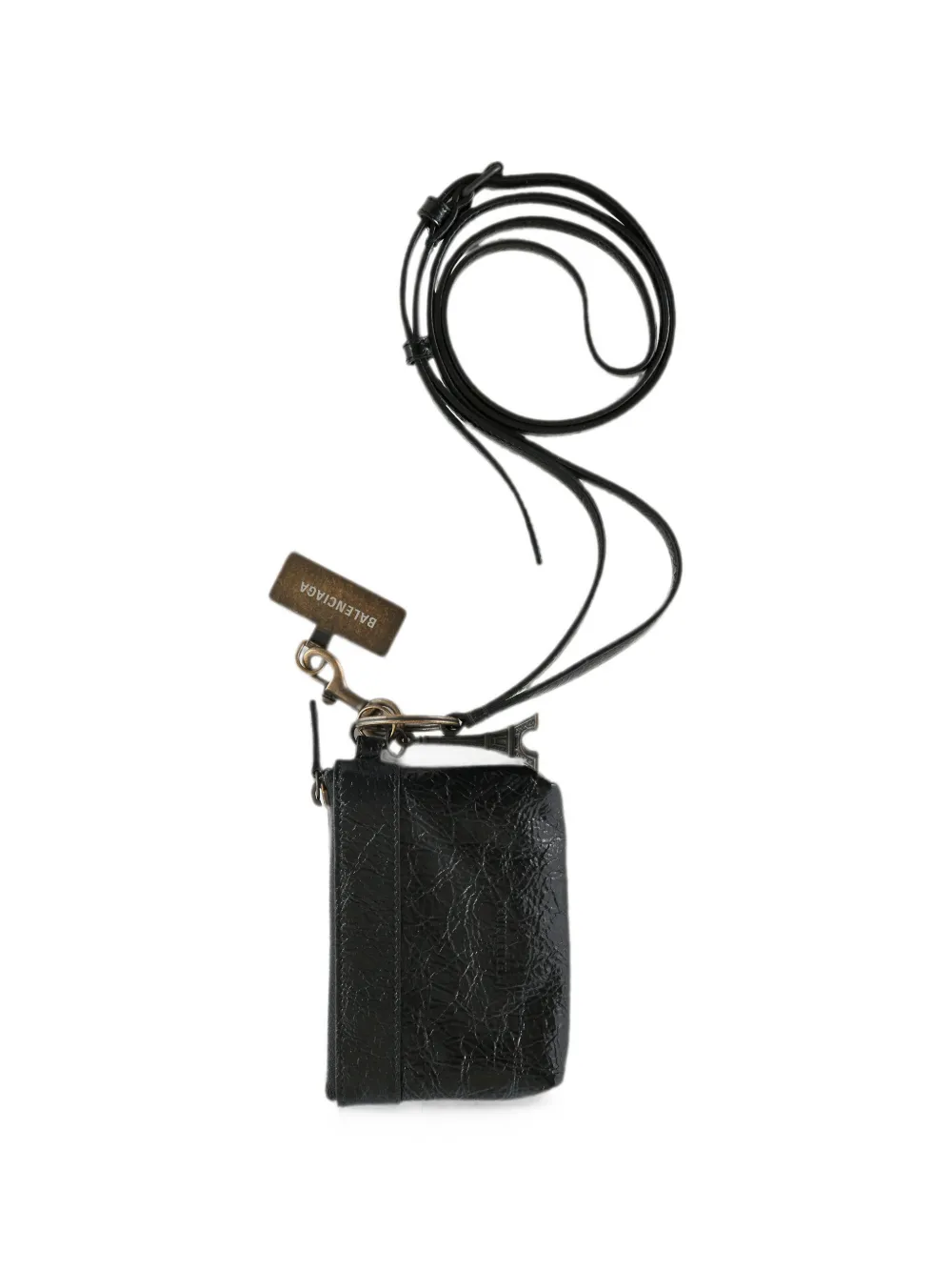 Balenciaga Le City phone strap - Nero
