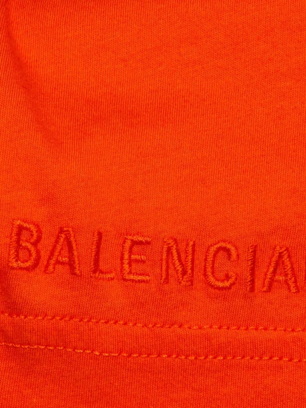 Balenciaga Gedrapeerde jurk Oranje