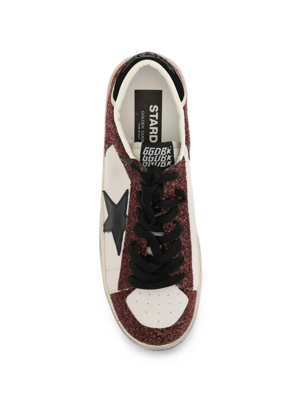 Golden Goose Stardan glitter-embellished sneakers Wit