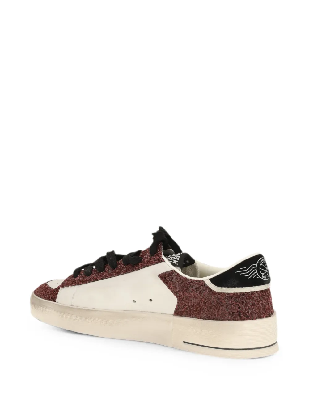 Golden Goose Stardan glitter-embellished sneakers Wit