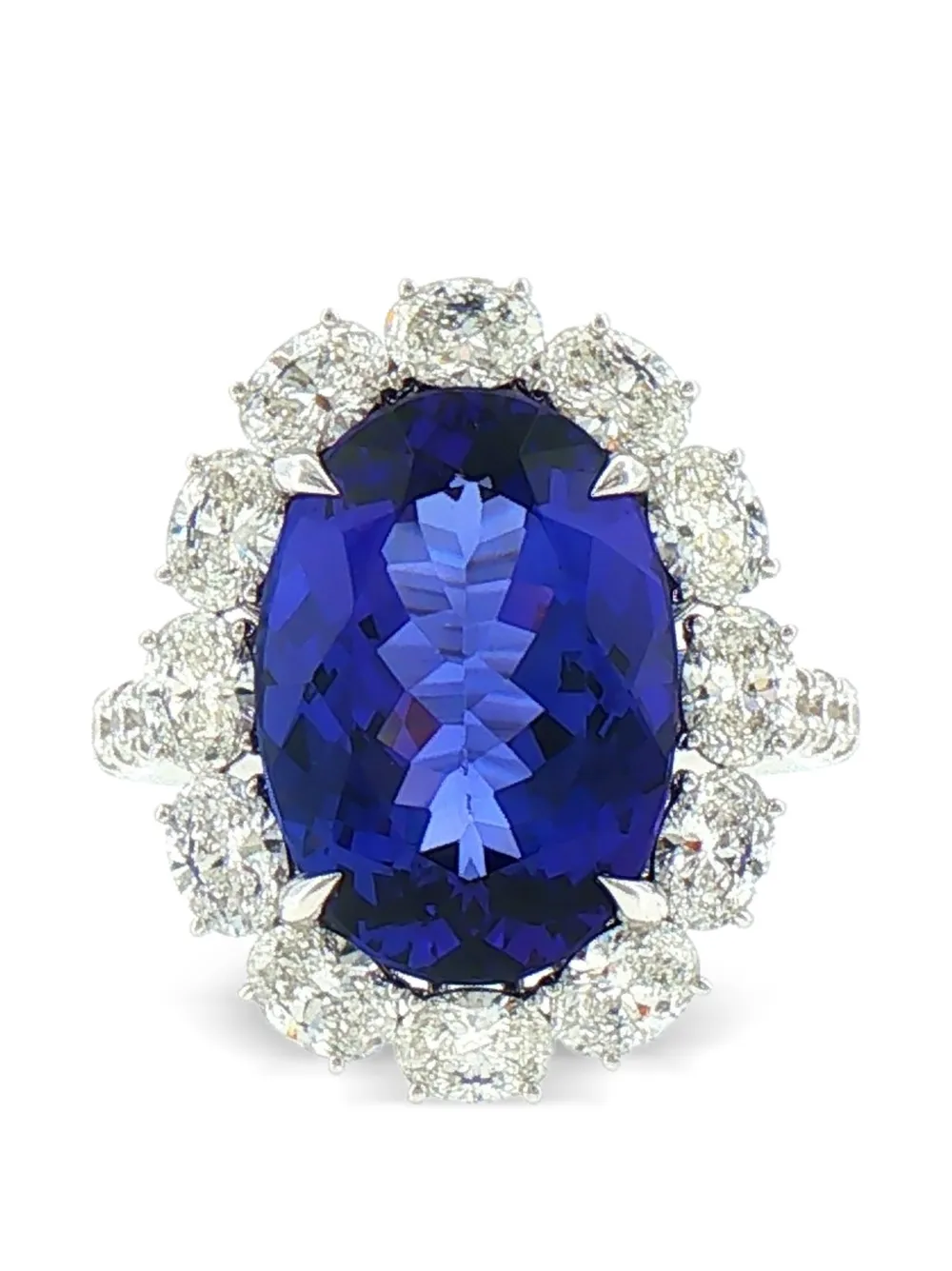 HYT Jewelry tanzanite and diamond ring - Argento
