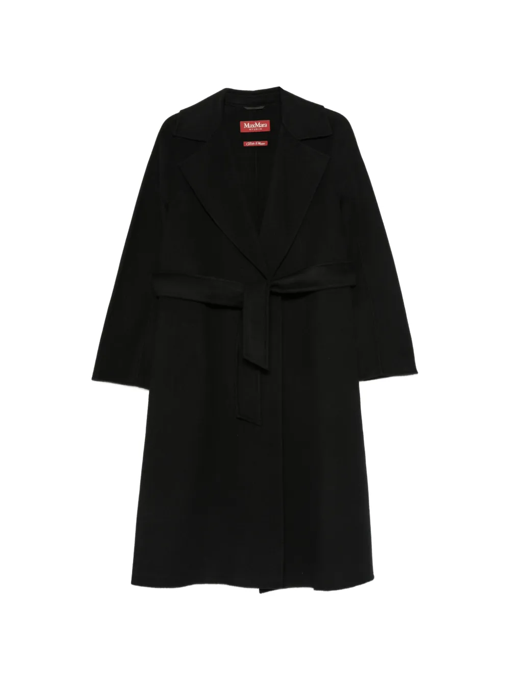 Max Mara Jas met wijde revers Zwart