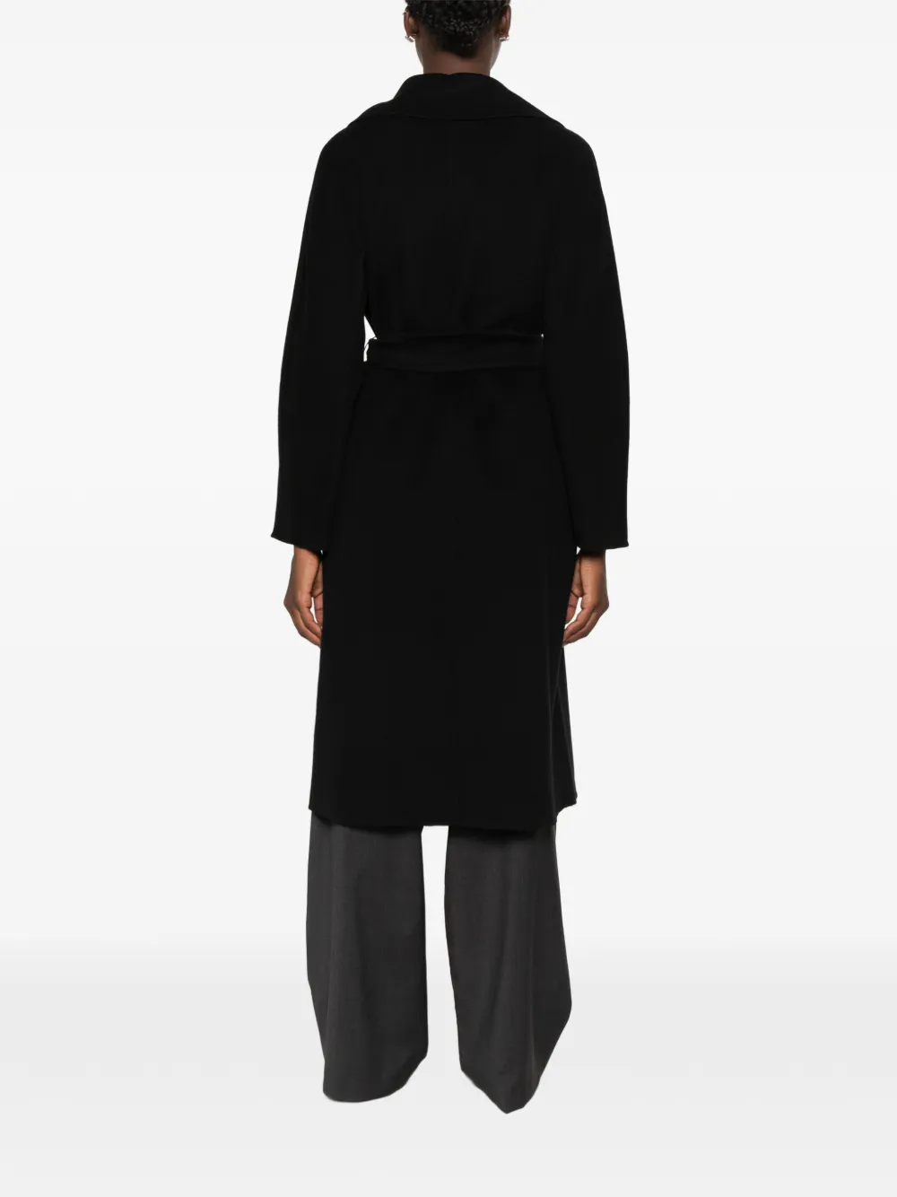 Max Mara Jas met wijde revers Zwart