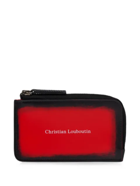 Christian Louboutin Canopy gradient-effect zipped card holder