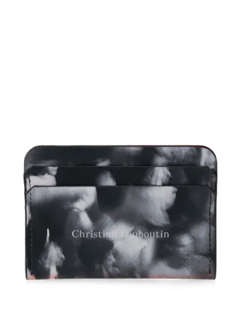 Christian Louboutin Canopy printed card holder