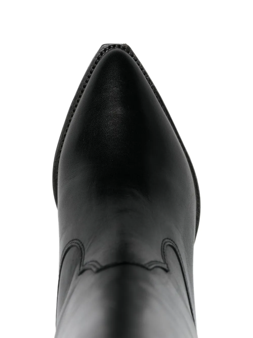 ISABEL MARANT pointed-toe leather ankle boots Zwart