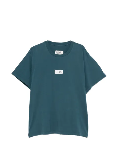 MM6 Maison Margiela logo-patch T-shirt