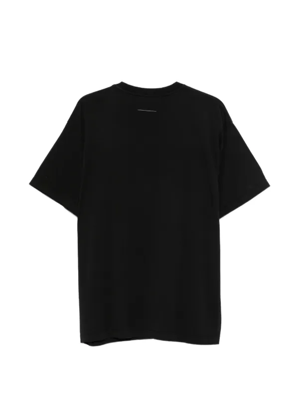 MM6 Maison Margiela オーバーサイズ Tシャツ | ブラック | FARFETCH JP