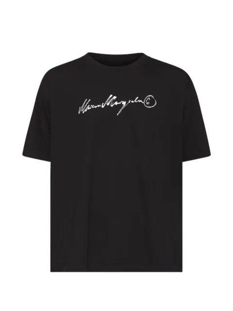 MM6 Maison Margiela overdyed jersey T-shirt