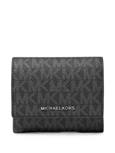 Michael Kors Hudson Signature Logo monogram-print wallet