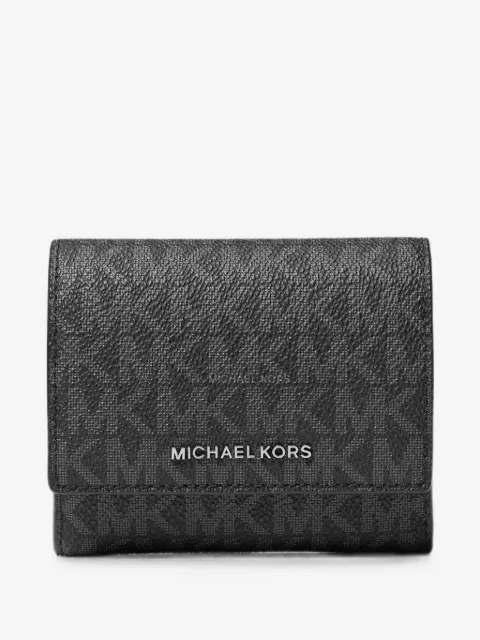 Michael Kors Hudson Signature Logo monogram-print wallet