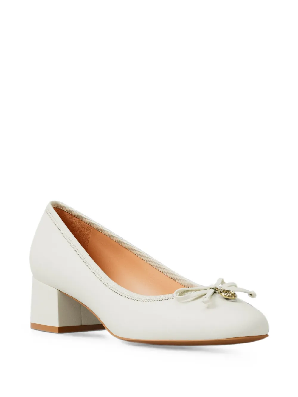 Michael Kors Piper Flex bow-detail pumps Wit