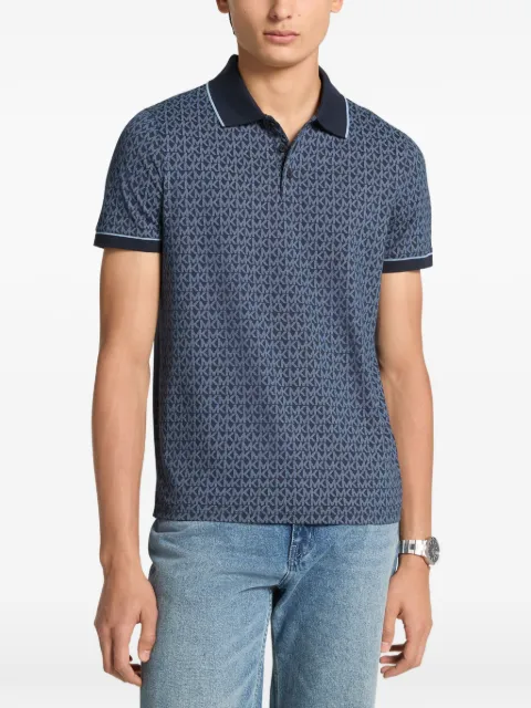 Michael Kors Gramercy monogram-print polo shirt