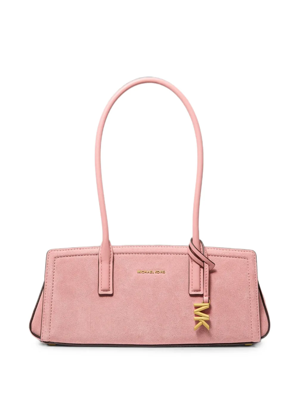 Michael Kors small Laila suede shoulder bag - Rosa