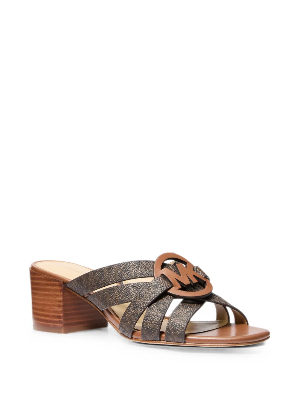 Michael Kors Erika monogram-print sandals Bruin