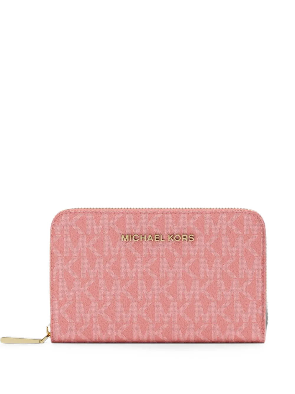 Michael Kors small logo wallet - Rosa
