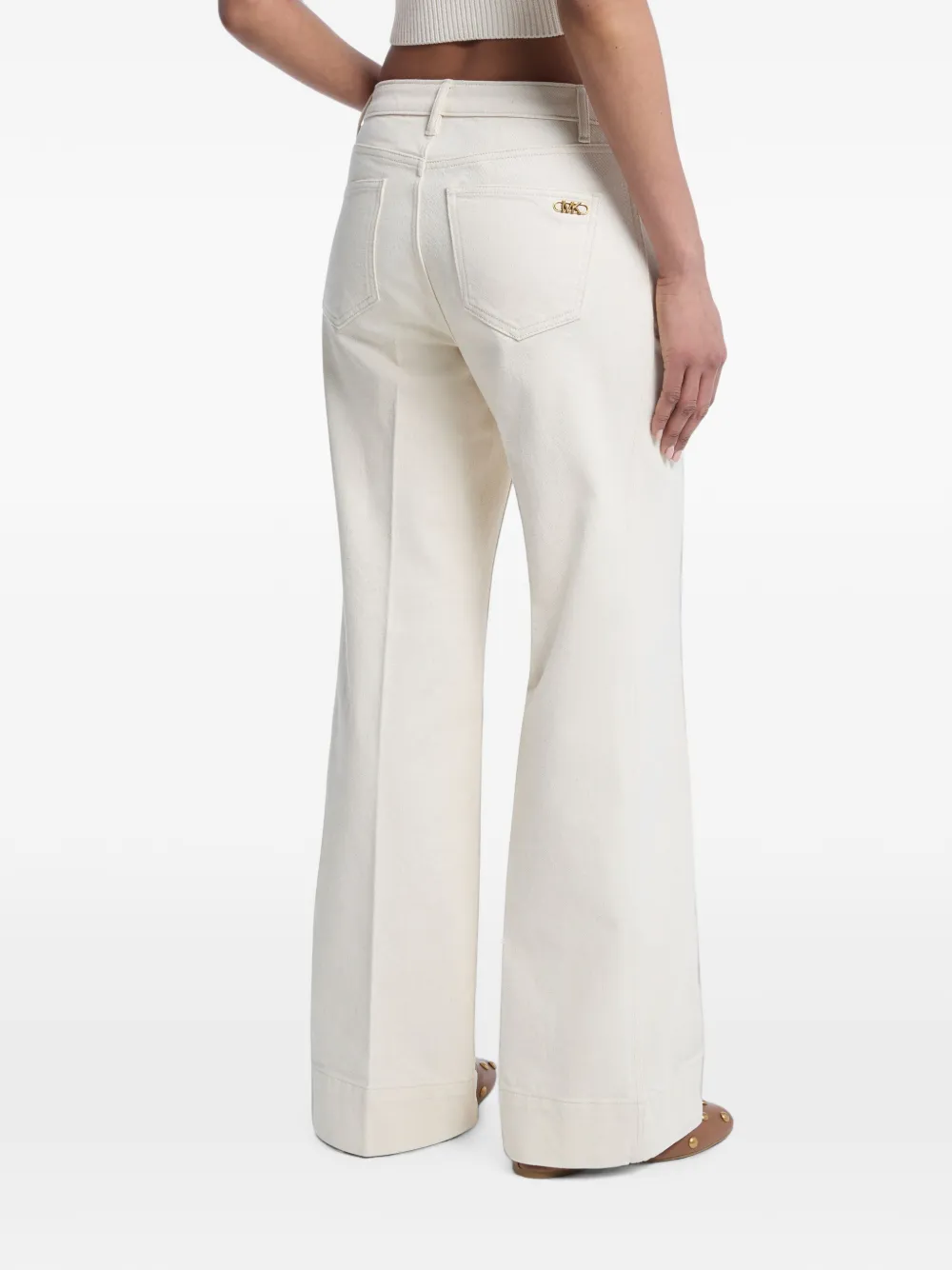 Michael Kors Flared broek Wit