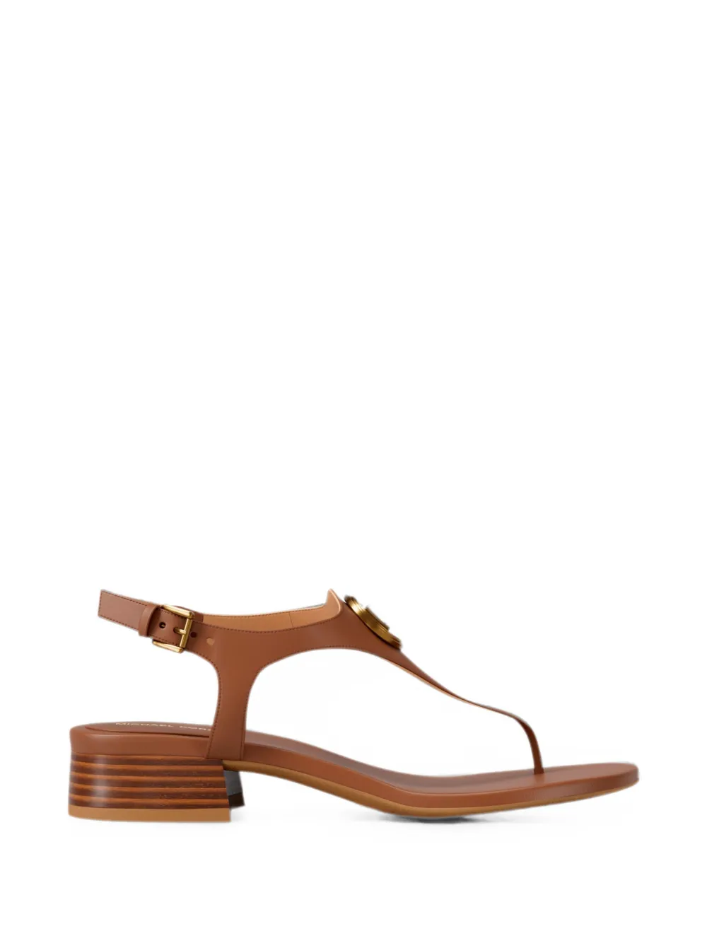 Michael Kors McKenzie Sandalen mit Logo - Braun