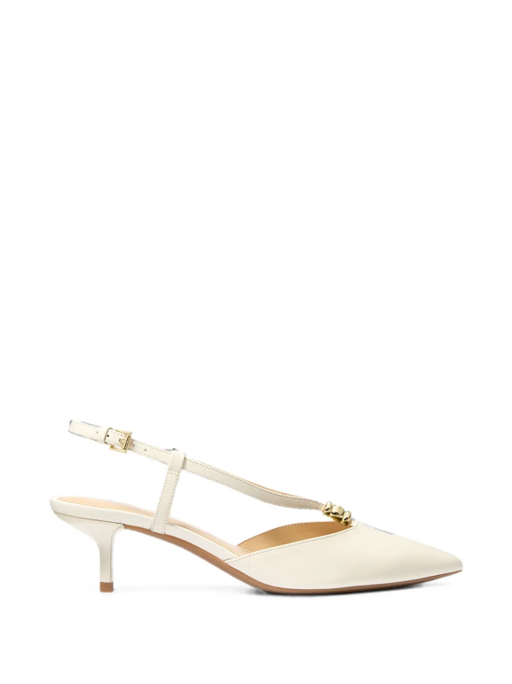Michael Kors Cherie leather pumps - Toni neutri
